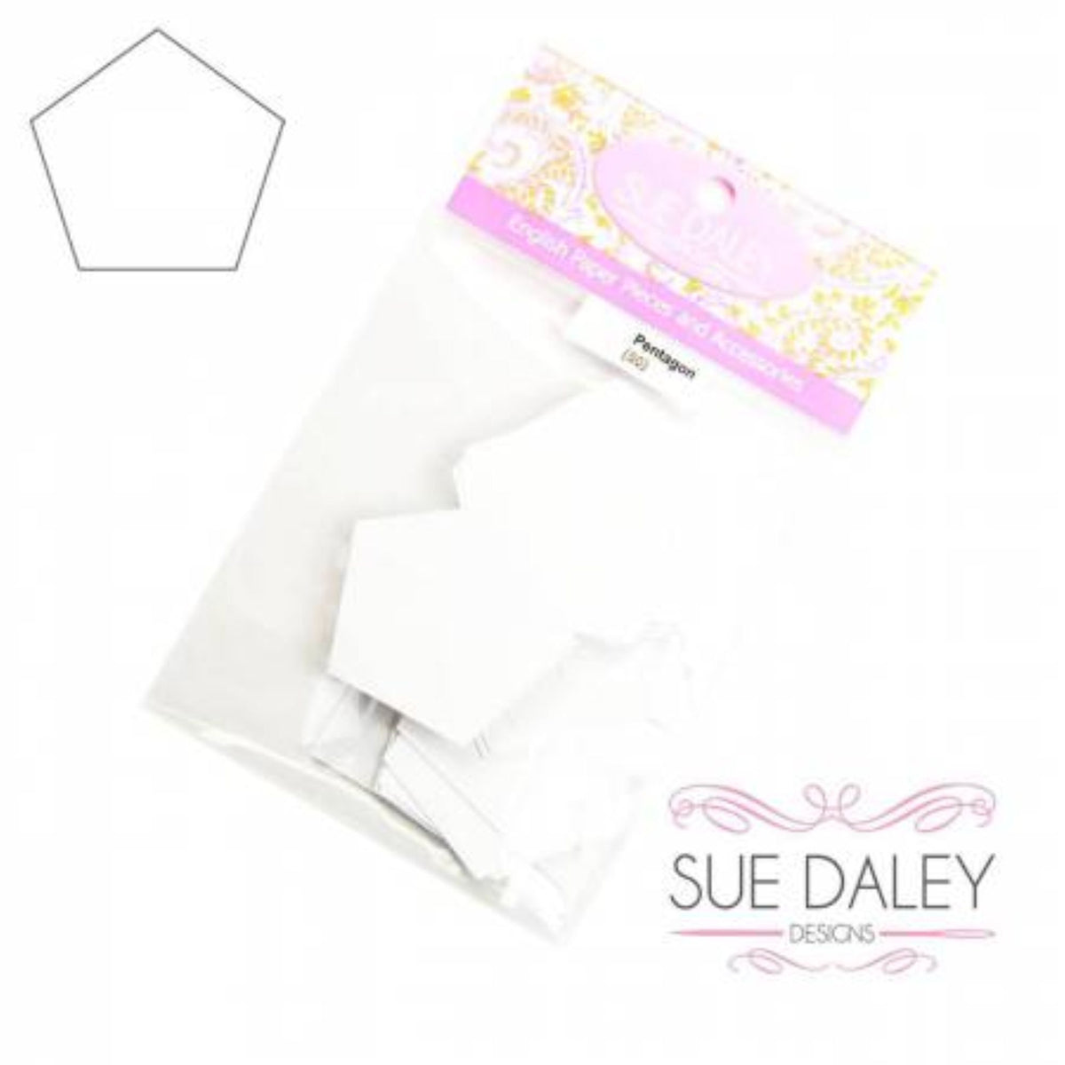3/4In Pentagon Papers 100Pc - Sue Daley Designs - Pwbfpp34 – Six Mile ...